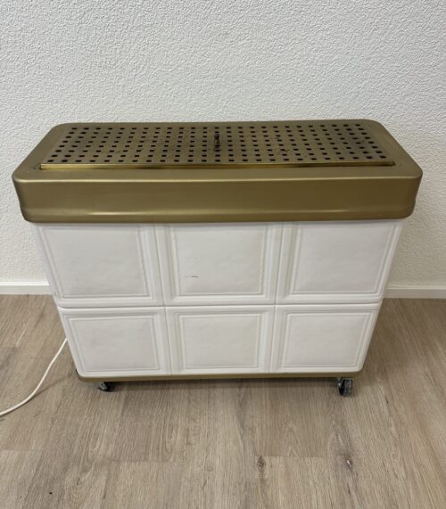 Vintage Elektrischer Kachelofen mit Keramikverkleidung
