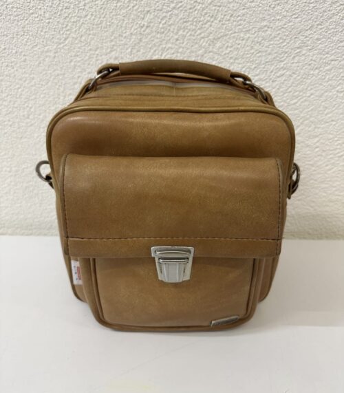 Vintage Umhängetasche Marsand aus Leder hellbraun