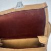 Vintage Umhängetasche Marsand aus Leder hellbraun