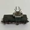 Vintage Modellbahn Elektrolokomotive dunkelgrün E6302