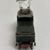 Vintage Modellbahn Elektrolokomotive dunkelgrün E6302