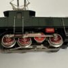 Vintage Modellbahn Elektrolokomotive dunkelgrün E6302
