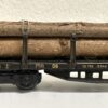 Vintage Märklin Modellbahn Holzwaggon mit Holzladung