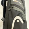 Sport Rucksack HEAD schwarz orange mit Netzseitentasche