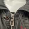 bugatti Herren Freizeitjacke in Dunkelgrau mit Zipper-Taschen