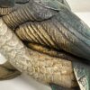 Vintage Enten Skulptur signiert Malavatti mit Patina