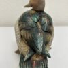Vintage Enten Skulptur signiert Malavatti mit Patina