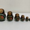 Vintage Matroschka Puppen Set handbemalte Holzpuppen