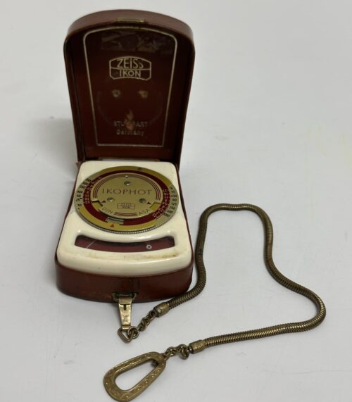 Vintage Zeiss Ikon Ikophot Belichtungsmesser rot