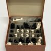 Schachfiguren Set mit Box aus Kunststoff klassisch