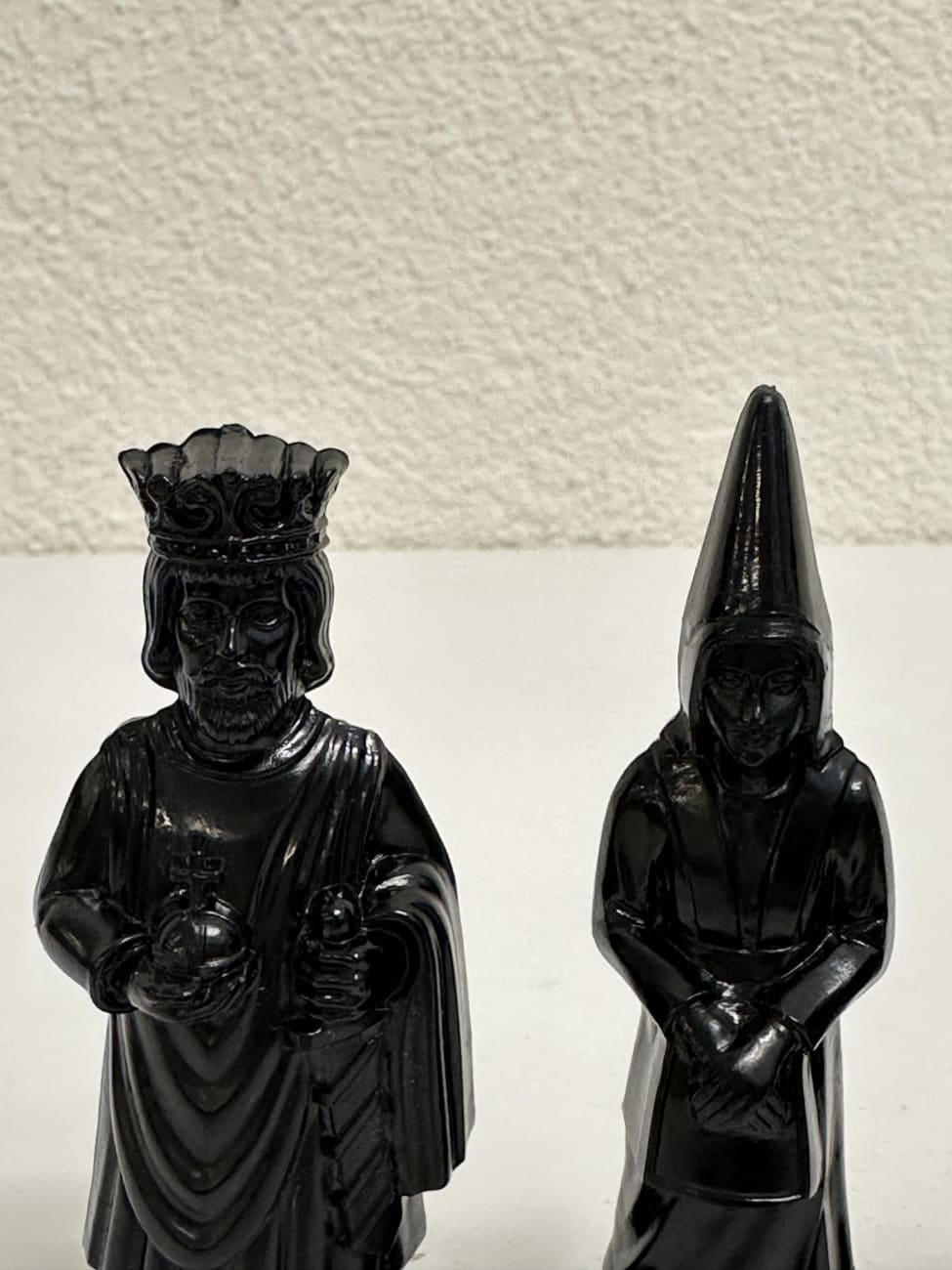 Schachfiguren Set mit Box aus Kunststoff klassisch
