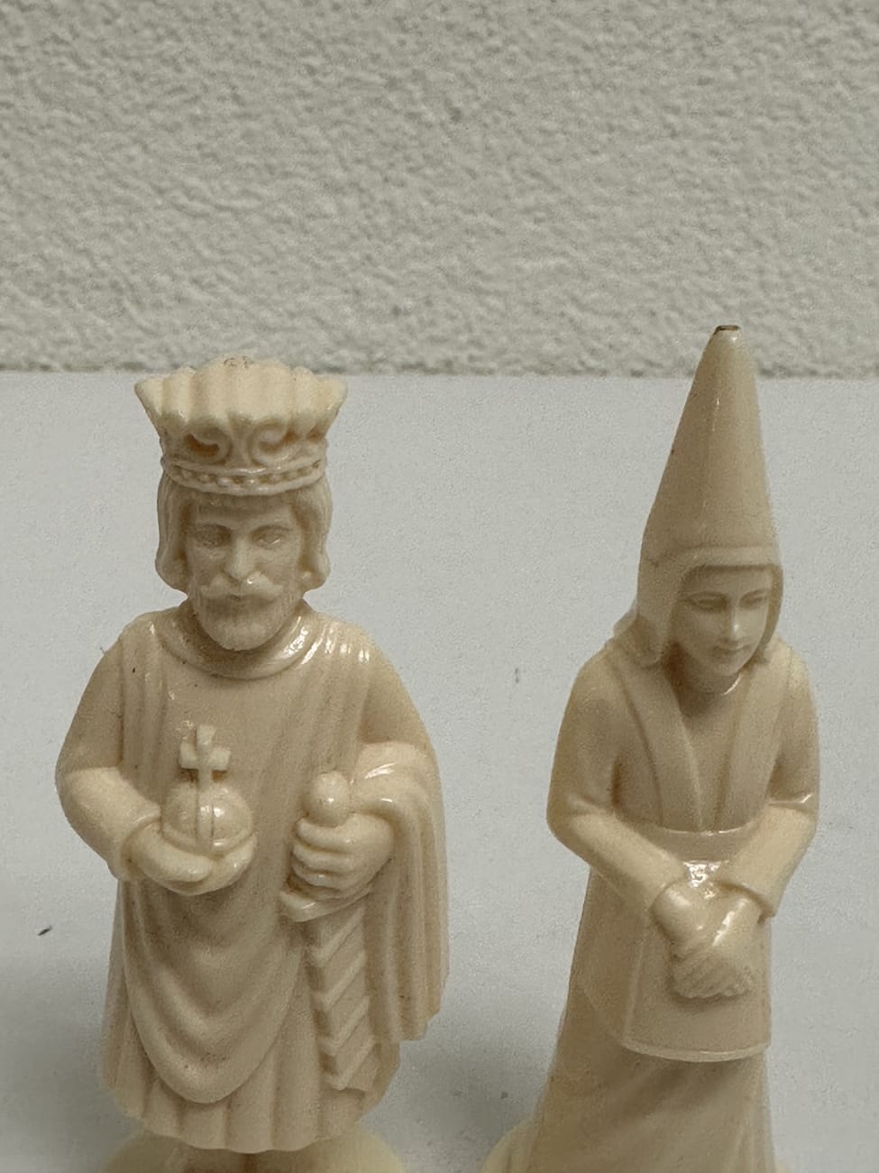 Schachfiguren Set mit Box aus Kunststoff klassisch