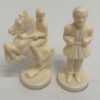 Schachfiguren Set mit Box aus Kunststoff klassisch