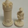Schachfiguren Set mit Box aus Kunststoff klassisch