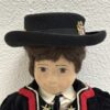 Vintage Trachtenpuppen Paar im alpinen Stil ca. 35 cm