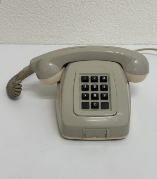 Vintage T+T Tastentelefon aus Kunststoff