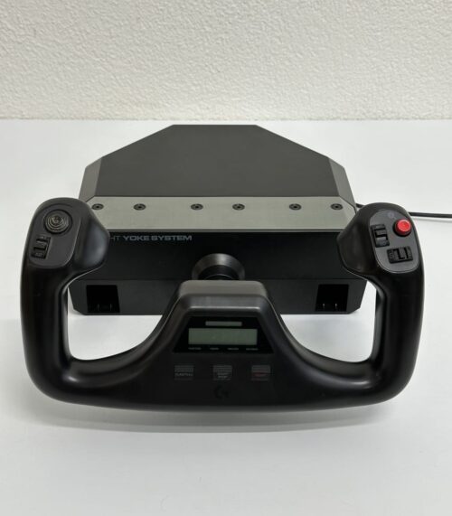 Flight Yoke Flugsteuerung mit Display Logitech