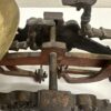 Antik Küchenwaage mit zwei Schalen bis 15 kg
