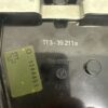 Vintage Wähltischtelefon Weidmann in Schwarz mit Glocken