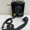 Vintage Telefon mit zwei Messingglocken im Retro-Look