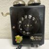 Vintage Telefon mit zwei Messingglocken im Retro-Look