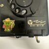 Vintage Telefon mit zwei Messingglocken im Retro-Look