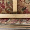 Vintage Zweisitzer Sofa mit floraler Polsterung und Holzrahmen