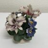 Vintage Porzellan Blumenarrangement Capo di Monte