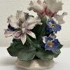 Vintage Porzellan Blumenarrangement Capo di Monte