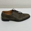 Roberto Morelli Halbschuhe olivgrün aus Leder