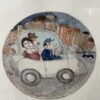 Vintage Aquarellbild Eine Reise nach Berlin K. Mühlenhaupt