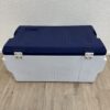 Rubbermaid Kühlbox mit Einsatzakku und Ablaufventil