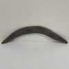 Holz Boomerang mit eingravierten Motiven