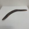 Holz Boomerang mit eingravierten Motiven