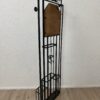 Wandspiegel mit Metallrahmen und Ablage