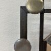 Wandspiegel mit Metallrahmen und Ablage