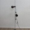 Vintage Stehlampe mit zwei schwenkbaren Spots aus Metall