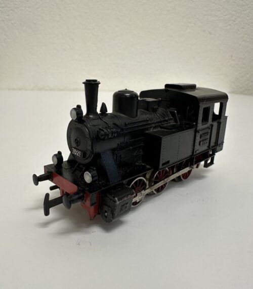 Vintage Modelleisenbahn Dampflokomotive 3029 schwarz rot