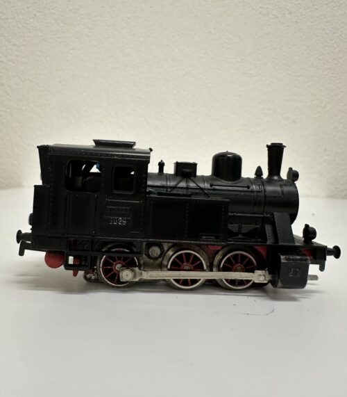 Vintage Modelleisenbahn Dampflokomotive 3029 schwarz rot