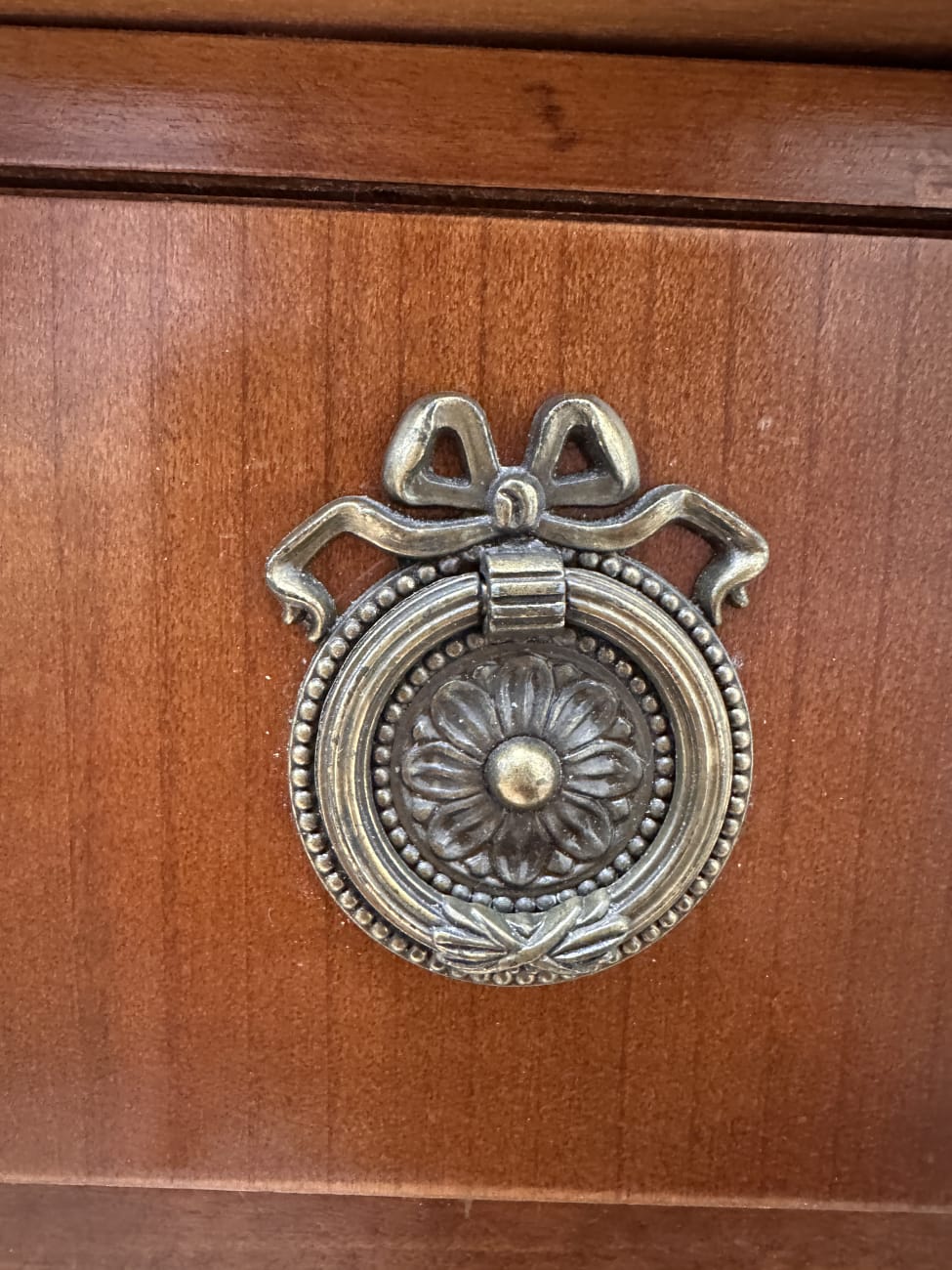 Vintage Sekretär Schreibtisch mit Schubladen aus Holz