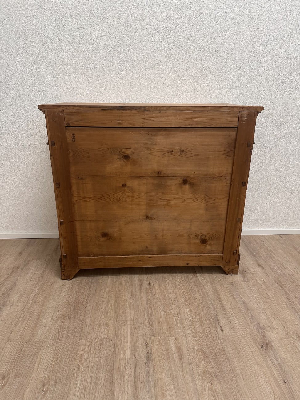 Vintage Kommode aus Holz mit 4 Schubladen von 1972