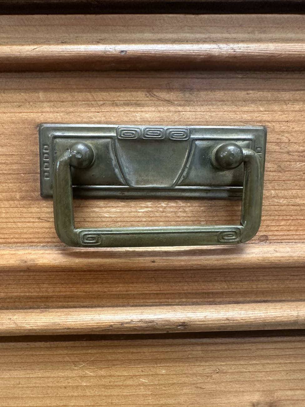 Vintage Kommode aus Holz mit 4 Schubladen von 1972